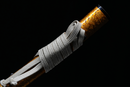 Katana Antigua Japonesa de Tachibana Munehiro con Koshirae Dorado