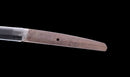 Katana Antigua Japonesa con Saya Roja y Tsuba Fukurin Momiji Dorada