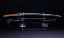 Katana Antigua Japonesa firmada Kojima Katsumasa con Tsuba de Hierro de Paisaje