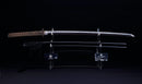 Katana Antigua Japonesa, Tsuba de Aves Acuáticas firmada Awataguchi