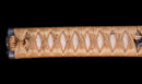 Katana Antigua Japonesa de Kaifu con Doble Hozon y Tsuba Gunbai Myōchin
