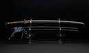 Katana Antigua Japonesa con Tsuba de Hierro con Incrustaciones de Oro, Atribuida a Chikuzen Nobukuni — NBTHK Hozon