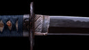Katana Antigua Japonesa con Sukashi de Hierro y Koshirae
